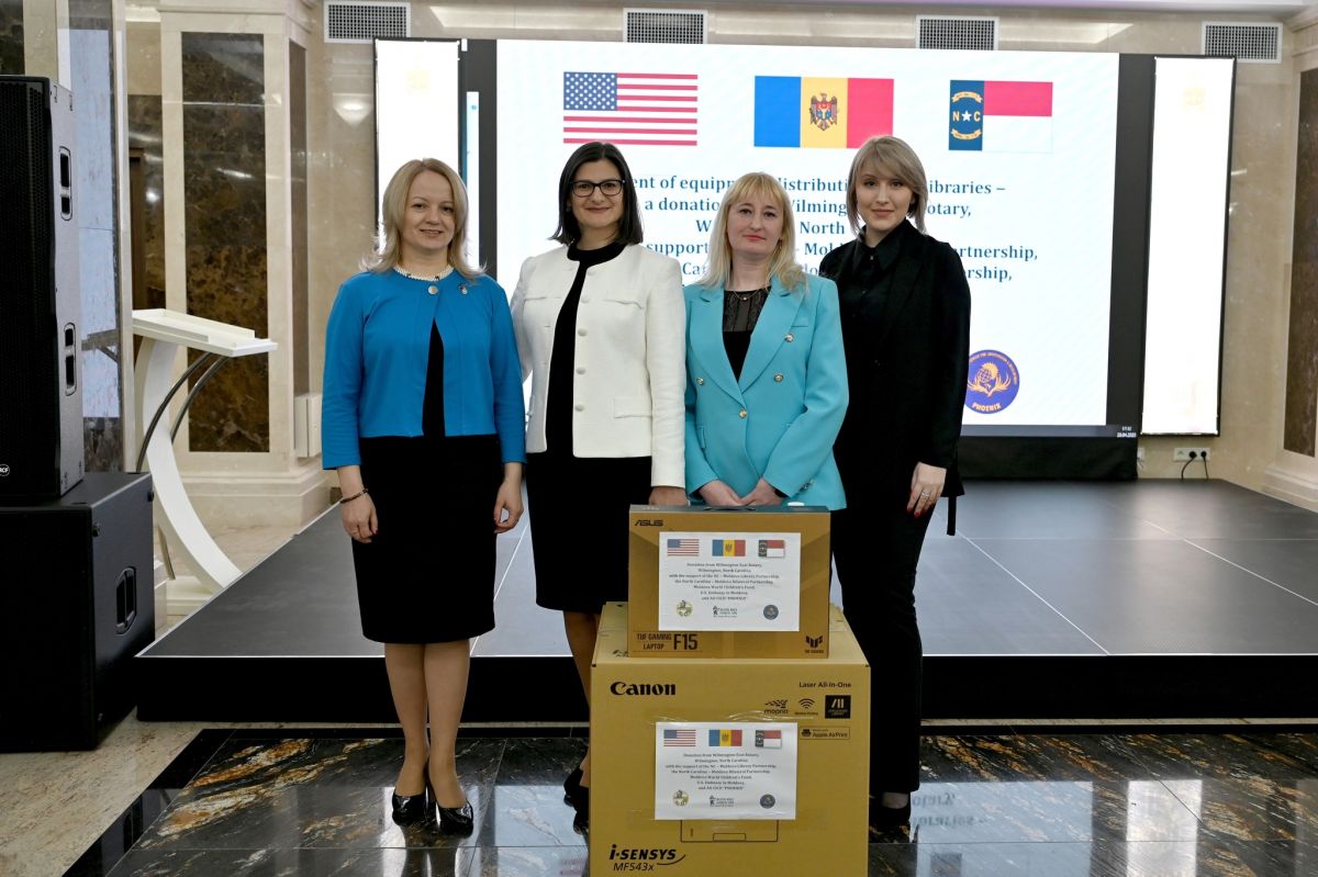 Technical equipment donation from North Carolina